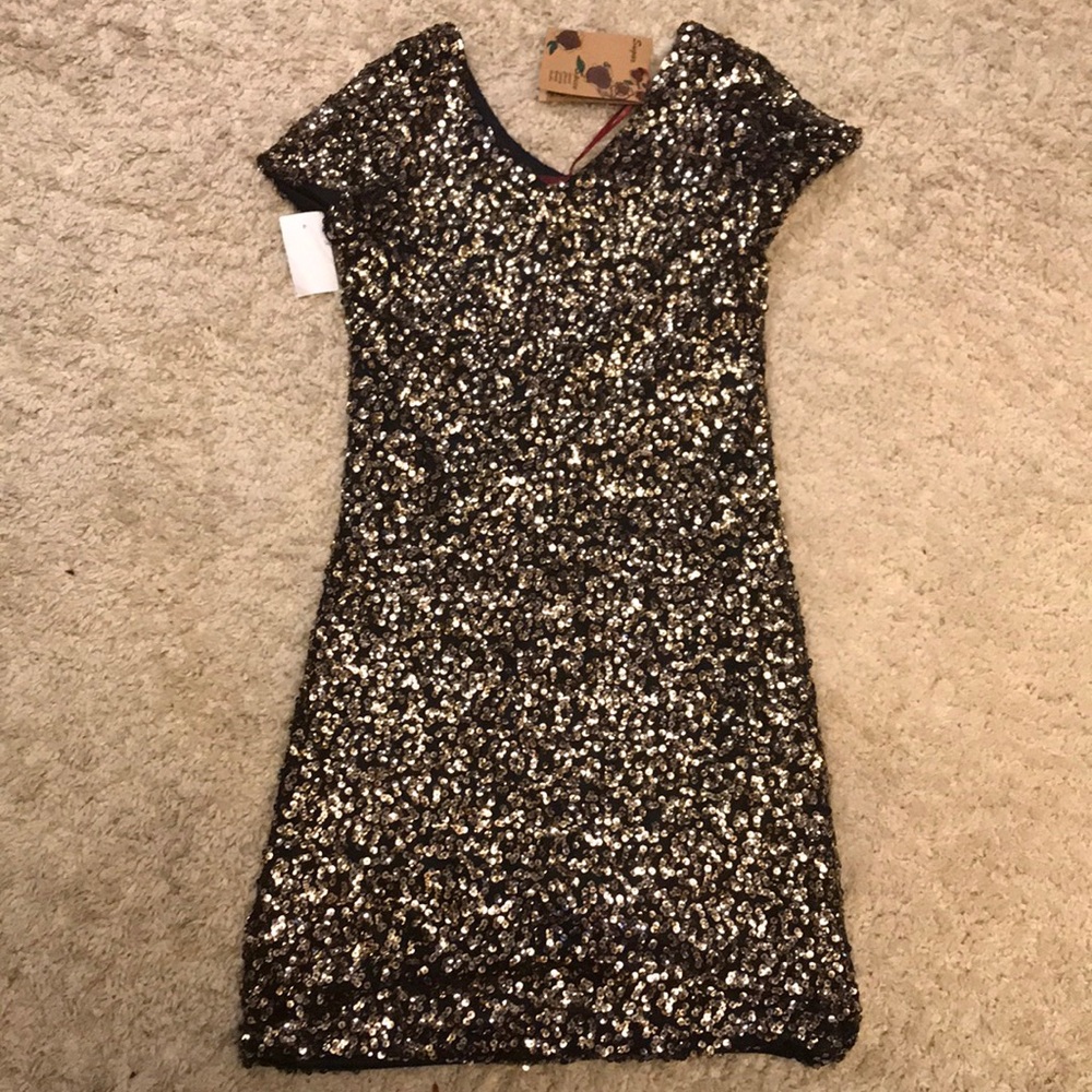 Sexy Sequin mini dress
